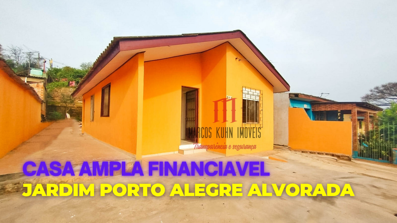 🔴VENDIDO🔴 Casa Financiável Bairro Jardim Porto Alegre Alvorada