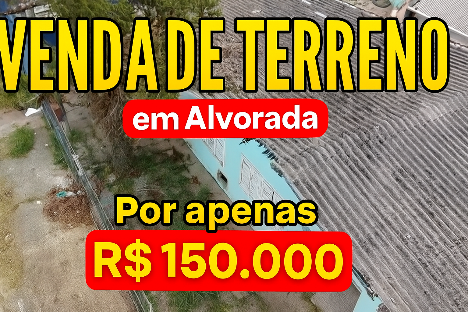 Terreno a venda centro alvorada